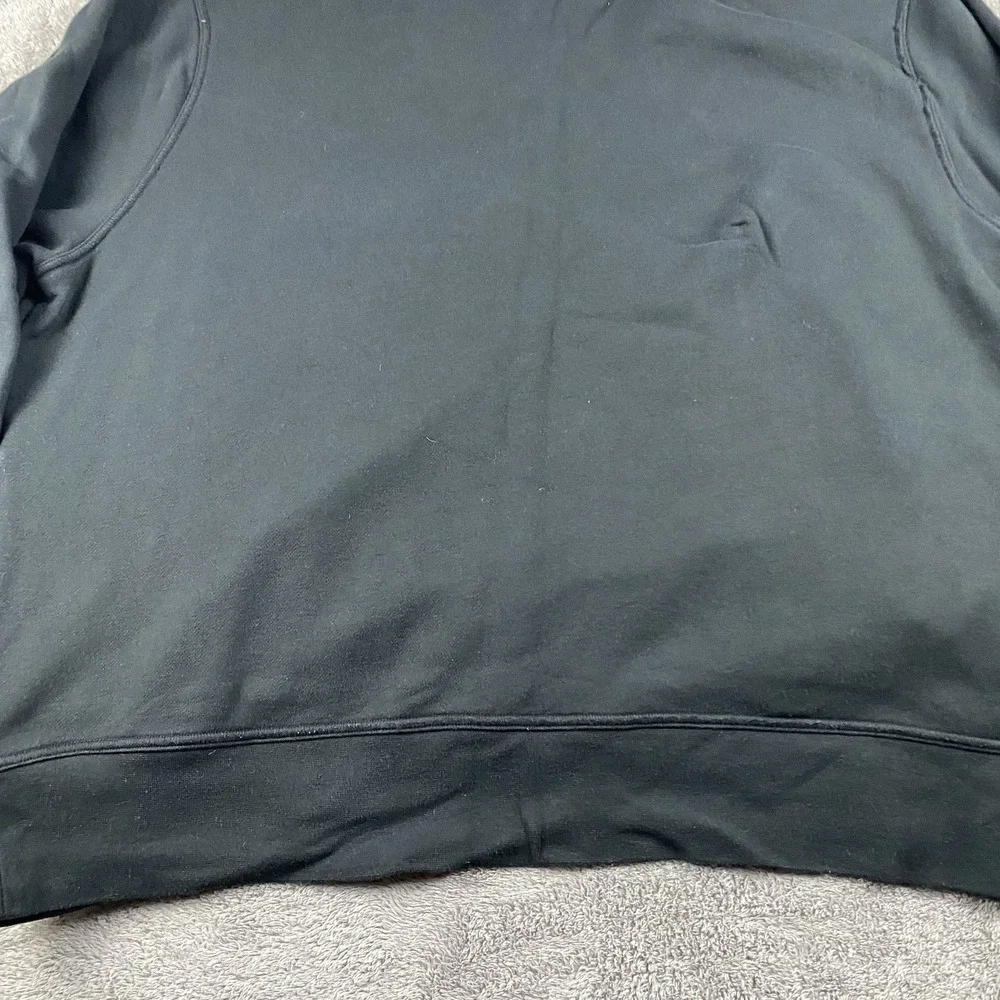 Banana Republic Pullover Sweatshirt Hoodie Mens XXL Black Long Sleeve‎
